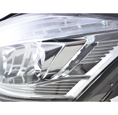 Faros Luz Diurna Para Xenon De Seriemercedes-Benz S-Class (221) 05-09 Cromado