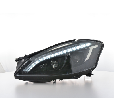 Faros Luz Diurna Para Xenon De Seriemercedes-Benz S-Class (221) 05-09 Negro