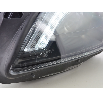 Faros Luz Diurna Para Xenon De Seriemercedes-Benz S-Class (221) 05-09 Negro