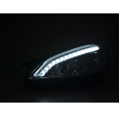 Faros Luz Diurna Mercedes-Benz S-Class (221) 05-09 Cromado