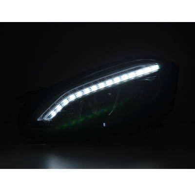 Faros Luz Diurna Para Xenon De Seriemercedes-Benz S Class W221 05-09 Negro
