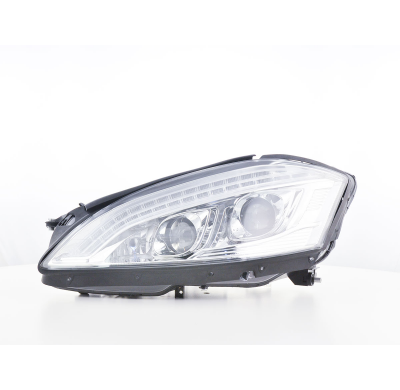Faros Luz Diurna Led Drl Look Mercedes-Benz S-Class (221) 05-09 Cromado