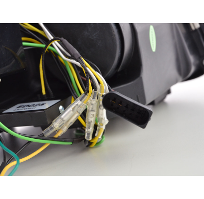 Faros Luz Diurna Led Drl Look Mercedes-Benz S-Class (221) 05-09 Cromado