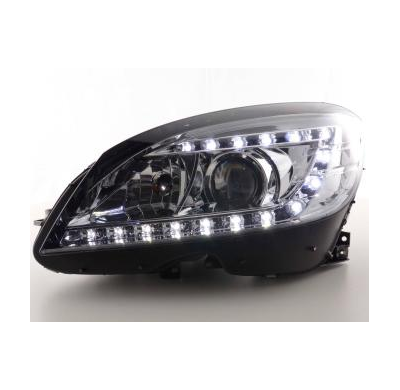 Faros Luz Diurna Mercedes C-Klasse Typ W204 Bj. 07-10 Chrom