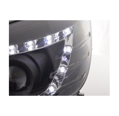 Faros Luz Diurna Mercedes C-Klasse Typ W204 Bj. 07-10 Negro