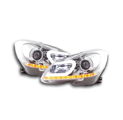 Faros Luz Diurna Mercedes C-Klasse W204 Bj. 11-14 Chrom