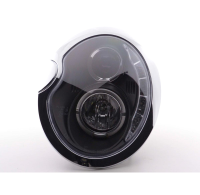 Faros Luz Diurna Mini Cooper R50 01-06 Negro