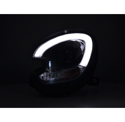 Faros Luz Diurna Para Xenon De Seriemini Countryman (R60) 10-17 Negro