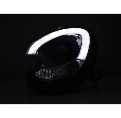 Faros Luz Diurna Para Xenon De Seriemini Countryman R60 10-17 Negro