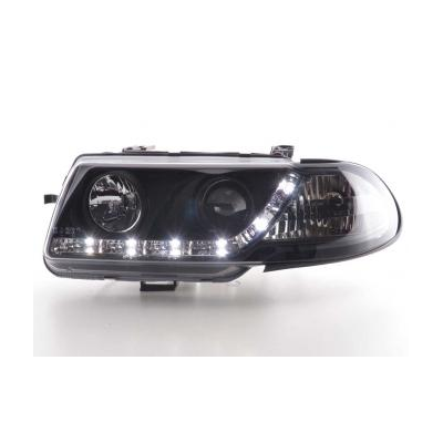 Faros Luz Diurna Opel Astra F Bj. 91-94 Negro
