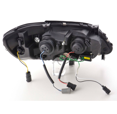 Faros Luz Diurna Opel Zafira a 99-04 Negro
