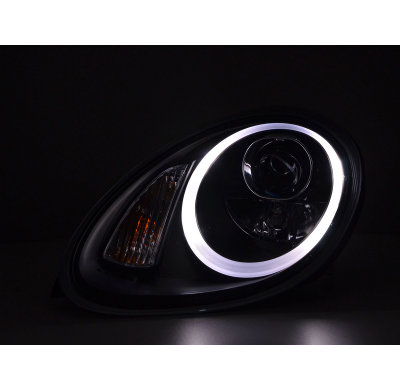 Faros Luz Diurna Para Xenon De Serieporsche Boxster (987) 04-08 Negro