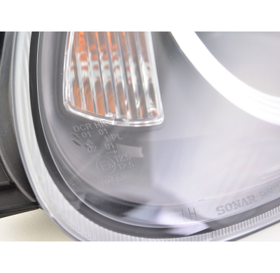 Faros Luz Diurna Para Xenon De Serieporsche Boxster (987) 04-08 Negro