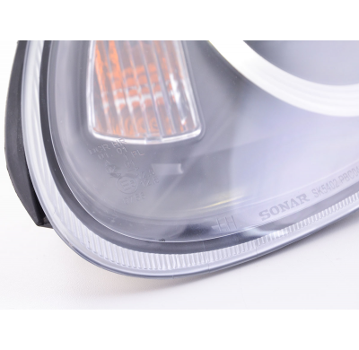 Faros Luz Diurna Para Xenon De Serieporsche Boxster Typ 987 04-09 Negro