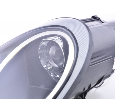 Faros Luz Diurna Para Xenon De Serieporsche Boxster Typ 987 04-09 Negro