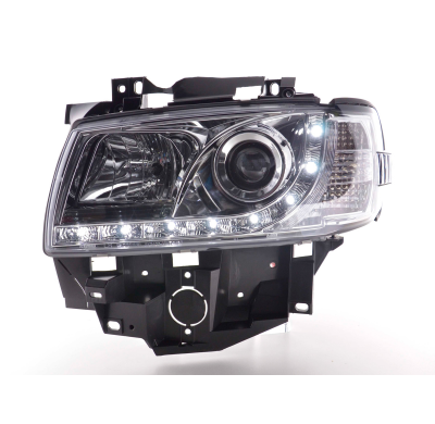 Faros Luz Diurna Vw Bus T4 96-03 Cromado