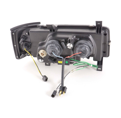 Faros Luz Diurna Vw Bus T4 90-03 Negro