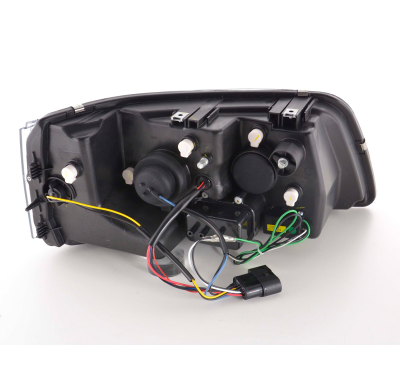 Faros Luz Diurna Vw Bus T5 03-09 Negro