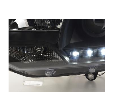 Faros Luz Diurna Homologacion R87 Vw Bus T5 Bj. Ab 2009 Negro