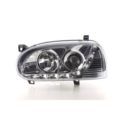 Faros Luz Diurna Vw Golf 3 Typ 1hxo 1exo Bj. 91-97 Chrom