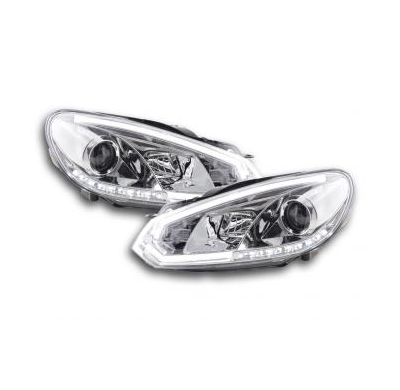Faros Luz Diurna Homologacion R87 Vw Golf 6 Bj. 08-12 Chrom