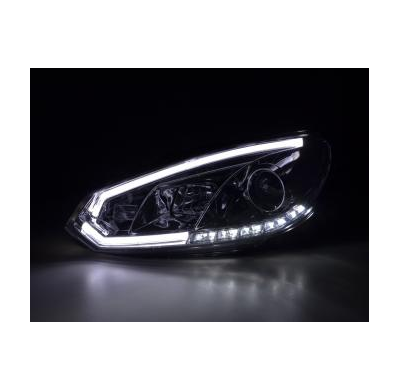 Faros Luz Diurna Homologacion R87 Vw Golf 6 Bj. 08-12 Chrom