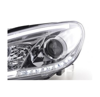 Faros Luz Diurna Homologacion R87 Vw Golf 6 Bj. 08-12 Chrom