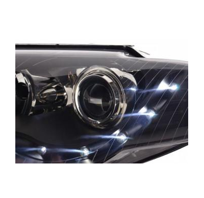 Faros Luz Diurna Vw Passat Typ 3c Bj. 05- Negro