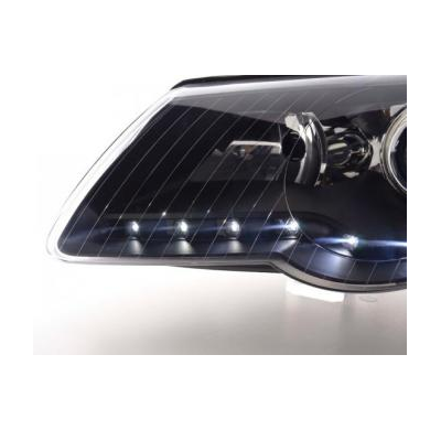 Faros Luz Diurna Vw Passat Typ 3c Bj. 05- Negro