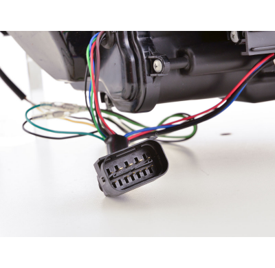 Faros Luz Diurna Para Xenon De Seriebmw Series 3 E90/E91 05-08 Negro