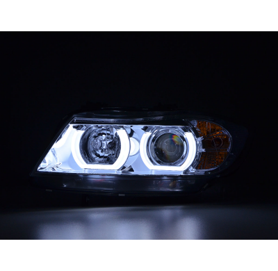 Faros Luz Diurna Para Xenon De Seriebmw Serie 3 E90/E91 Saloon/Station Wagon 05-08 Cromado