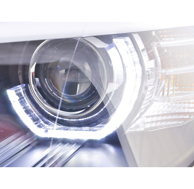 Faros Luz Diurna Para Xenon De Seriebmw X5 E70 06-10 Negro Afs
