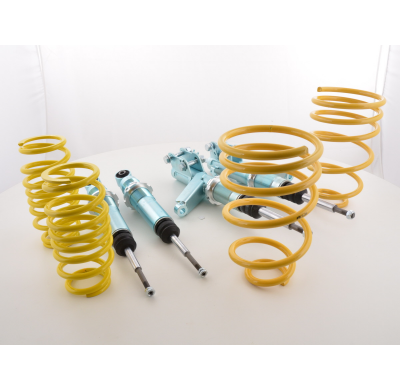 Kit coilover FK Honda Civic tipo EM2, EP1, EP2, EP3, EP4, EU5, EU6, EU7, EU8, EU9 / ES4, ES5, ES6, ES7, ES8, ES9, EV1, año 01 -