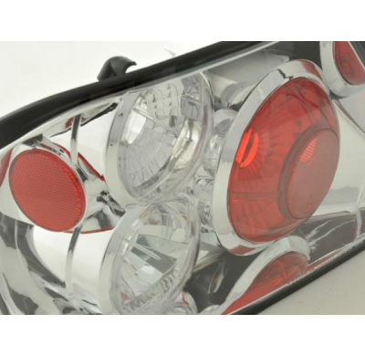 Pilotos Traseros Mitsubishi Mirage Lancer 01-06 Cromado