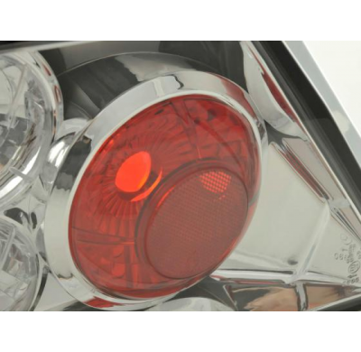 Pilotos Traseros Mitsubishi Mirage Lancer 01-06 Cromado