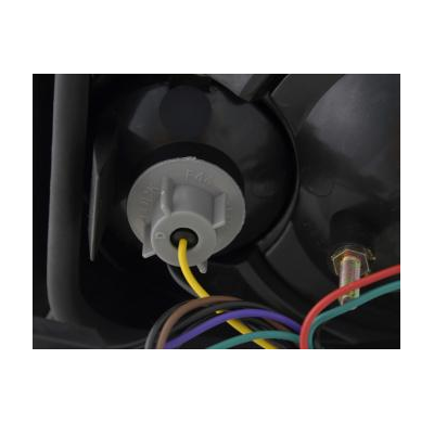 Pilotos Peugeot 205 Typ 20 C D Bj. 90-95 Negro