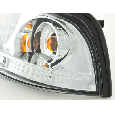 Faros Angel Eyes Bmw 3er E36 Saloon 92-98 Cromado