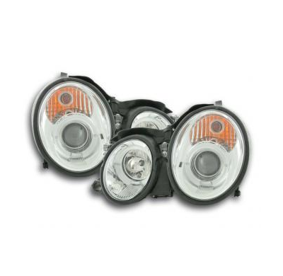 Faros Mercedes Clk Typ W208 Bj. 98-02 Chrom