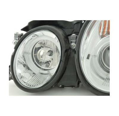 Faros Mercedes Clk Typ W208 Bj. 98-02 Chrom