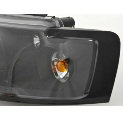 Faros Angel Eyes Vw Passat 3b 97-00 Negro