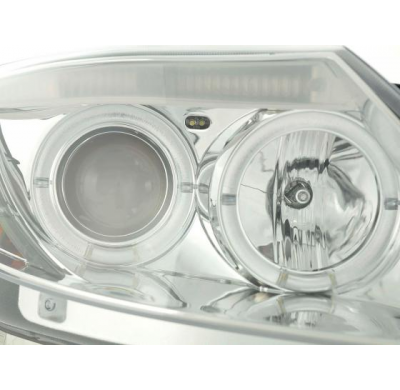 Faros Angel Eyes Bmw Z4 E85/E86 03-08 Cromado