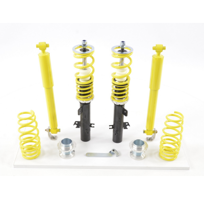Kit suspensión roscada FK Peugeot 207 CC Bj. De 2007 con puntal de 51mm