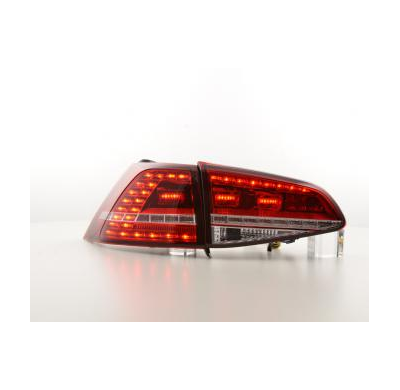 Pilotos Led Vw Golf 7 Ab Bj. 2012 Rojo/Klar