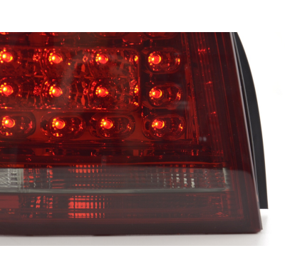 Pilotos Traseros Led Audi A3 3doors (8p) 2010-2012 Red/Negro