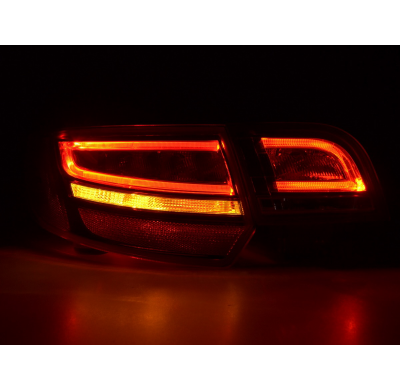 Pilotos Traseros Led Audi A3 Sportback (8pa) 04-08 Red/Clear