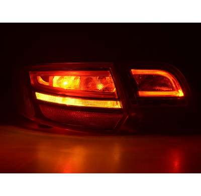 Pilotos Traseros Led Audi A3 Sportback (8pa) 04-08 Red/Clear