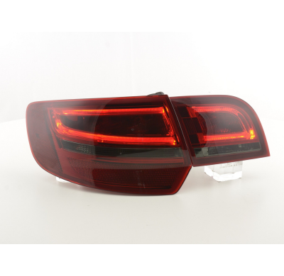 Pilotos Traseros Led Audi A3 Sportback (8pa) 04-08 Red/Negro