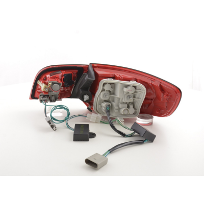 Pilotos Traseros Led Audi A3 Sportback (8pa) 04-08 Red/Negro
