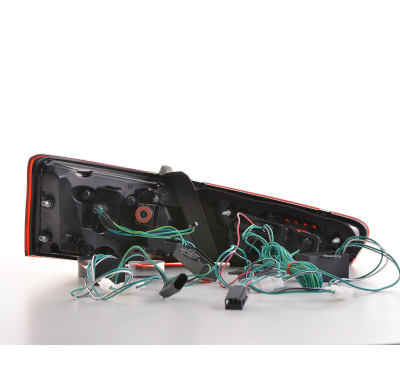 Pilotos Led Audi A3 (8v) 3 Puertas 12-16 Red/Clear