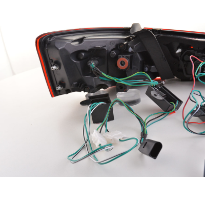 Pilotos Led Audi A3 (8v) 3 Puertas 12-16 Red/Clear